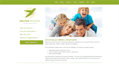 Desktop Screenshot of enlivenresource.com